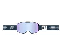 Oneal B-20 MX Goggle STATIC ocean blue w/radium blue Motocross Off-Road MTB