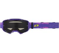 Oneal B-22 Paint Motocross Goggle, purple/yellow