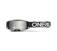 O'Neal B-33 Hexa MX Goggles - Silver Mirror Black/Red Black,Red