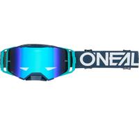 Oneal B-33 HEXA Radium Motocross Goggles, blue for Men