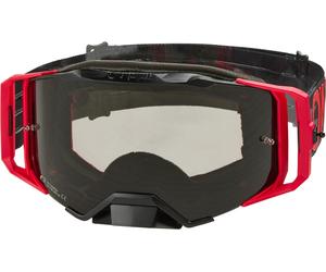 Oneal B-33 Ictus Motocross Goggles, black/red, One size