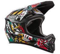 O'Neal - BACKFLIP Helmet INKED V.24 - Full face helmet size XXL - 63/64 cm, black