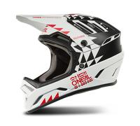 O'Neal Backflip Knox Downhill MTB Helmet White/BlackXL White,Black