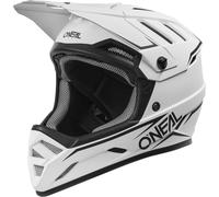 Oneal Backflip Solid Downhill Helmet, white, size XL for Men