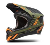 Oneal Backflip Strike V.23 Downhill Helmet, black-green-orange, size XL