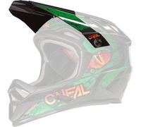 Oneal Backflip Viper Helmet Peak, black/green, One size