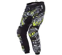O'Neal 2024 Motocross Pants Element Attack Youth Black Yellow MX Kids Junior
