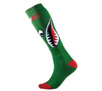 Oneal Bomber Motocross Socks, green for Men