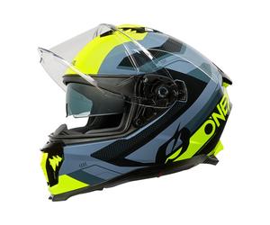 Oneal CHALLANGER EXO Integralhelm matt schwarz-grau-neon gelb XL