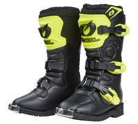O'Neal Children's Kids Rider Pro Boots Motorbike Motocross Neon Yellow