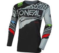 Oneal Cycle Bicycle Bike Mayhem Wild V.23 Youth Jersey Black / Gray