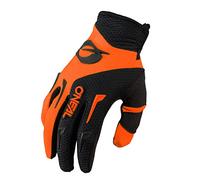 O'NEAL | Cycling-Glove | Motocross MX MTB DH FR Downhill Freeride | Durable, flexible materials, ventilated palm | Element Glove | Men | Black Neon-Orange | Size M
