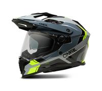 O'Neal MX Helmet D-SRS NOMAD Black/Grey/Neon Yellow Size M Men