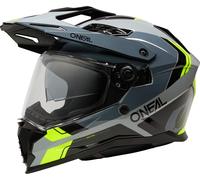 O'Neal MX Helmet D-SRS NOMAD Black/Grey/Neon Yellow Size M Men