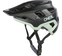 Oneal Defender Solid Bicycle Helmet, black matt/green, size L/XL (58-62)