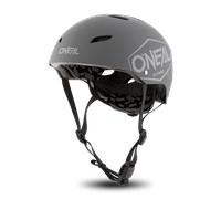Oneal Dirt Lid Plain Youth Bicycle Helmet, grey, size L