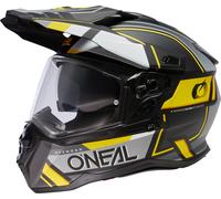 Oneal DSeries Square Motocross Helmet, black matt/yellow, size XS (53/54)