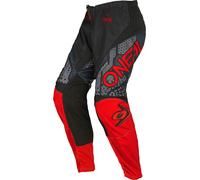 Oneal Element Camo V.22 Motocross Pants, black-red, size 28