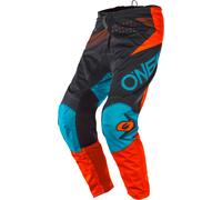 O'NEAL Element Factor Crosspants Grey/Orange/Blue, 28
