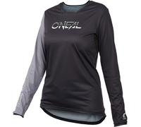 Oneal Element FR Hybrid Ladies Bicycle Jersey, black-grey, size XL
