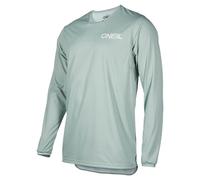 Oneal Element FR Plain V.25 Bicycle Jersey, green, size L
