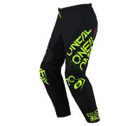 Oneal Element Static Motocross Pants, black-yellow, size 30