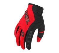 Oneal Element Racewear Motocross Gloves, black-red, size L