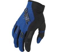 Oneal Element Racewear Motocross Gloves, black/blue, size S