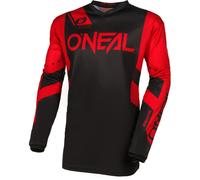 Oneal Element Racewear Motocross Jersey, black-red, size M