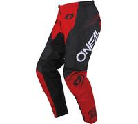 Oneal Element Racewear Motocross Pants, black-red, size 40