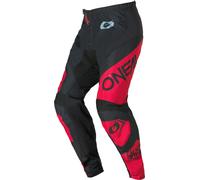 Oneal ELEMENT RACEWEAR Motocross Pants, black/red, size 42