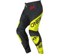 Oneal ELEMENT RACEWEAR Motocross Pants, black/yellow, size 36