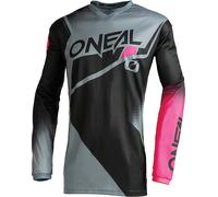 Oneal Element Racewear V.22, black-grey-pink, size XL