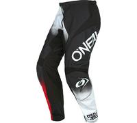 Oneal Element Racewear V.22 Motocross Pants, black-white-red, size 28