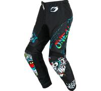 Oneal Element Rancid black/multicoloured Motocross Pants, black-multicolored, size 30