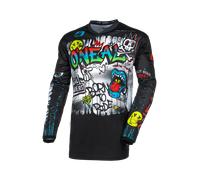 Oneal Element Rancid black/multicoloured Motocross Jersey, black-multicolored, size M