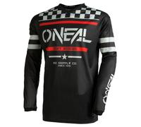 O'NEAL Element Squadron V.22 Jersey Black/Grey/Red, L