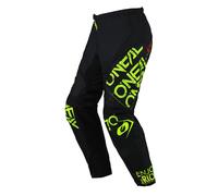 Oneal Element Static Motocross Pants, black-yellow, size 30