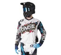 Oneal Element Villain, white, size L