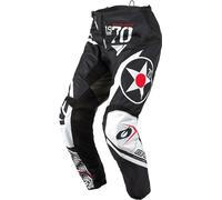 Oneal Element Warhawk, black-white-green, size 28