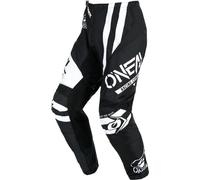 Oneal Element Warhawk black/white Motocross Pants, black-white, size 42