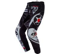 Oneal Element Warhawk Motocross Pants, black-grey, size 28