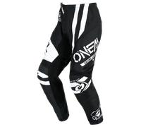 Oneal Element Warhawk black/white Motocross Pants, black-white, size 42