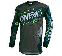 Oneal Elemenvillain Long Sleeve T-shirt Green,Grey 8 Years Boys,Girls