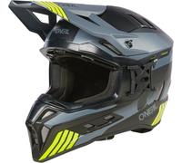 Oneal EX-SRS Hitch Motocross Helmet, black matt/neon, size M (57/58)