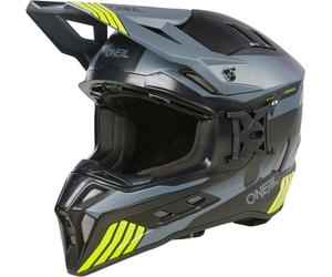 Oneal EX-SRS Hitch Motocross Helmet, black-yellow, size S for Men
