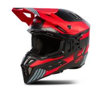 O'Neal EX-SRS Hitchhiker MX Helmet Black/Grey/RedS Black,Grey,Red
