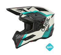 ONEAL - MOTO ONEAL - MOTO - Helmet EX-SRS Quin Grey / Blue-Green 2025 S