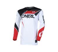 Oneal Hardwear Air Slam Motocross Jersey, black-white-red, size L for Men