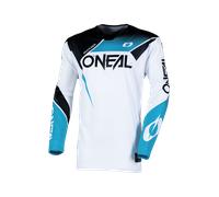 Oneal Hardwear Air Slam Motocross Jersey, black-white-blue, size S for Men